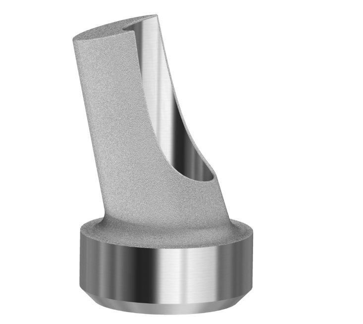 Angled Abutment Compatible With Nobel Brånemark On Implant RP/4.1 15°