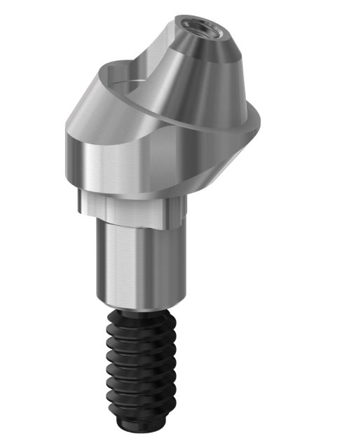 Multi-Unit Abutment Compatible With NobelReplace Select On Implant With DLC Screw Non Engaging RP/4.3 - 5 mm