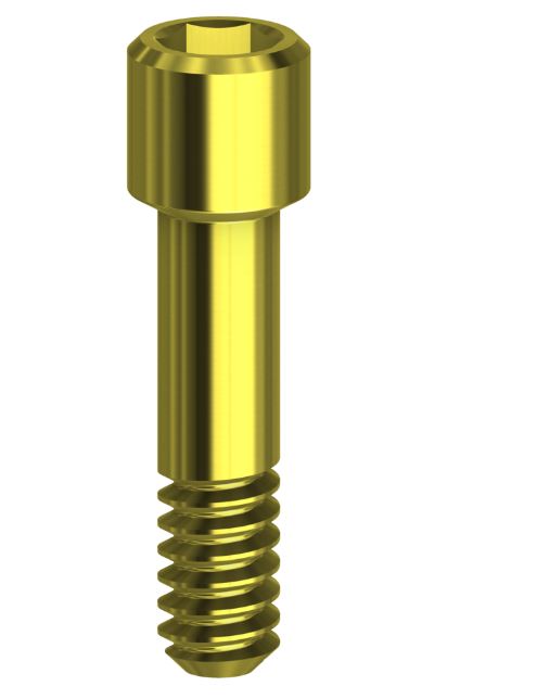 Screw Hex Tin Coated Compatible With Astra Tech Osseospeed NP/3.0 1.27 mm Gold