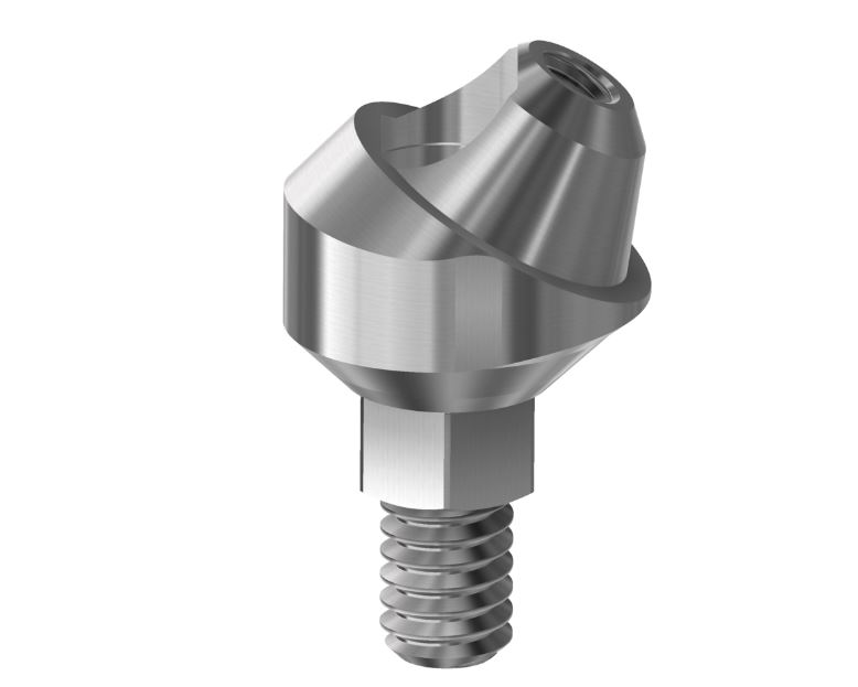 Multi-Unit Abutment Compatible With Zimmer Internal Hex NP/3.5 30° 2.5 mm