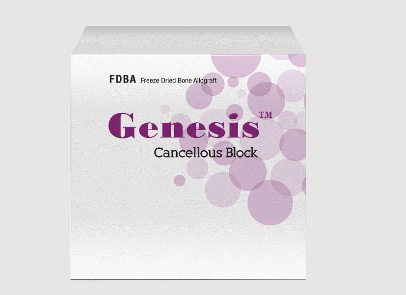 Genesis Cancellous Bone Block 10 x 10 x 10 mm