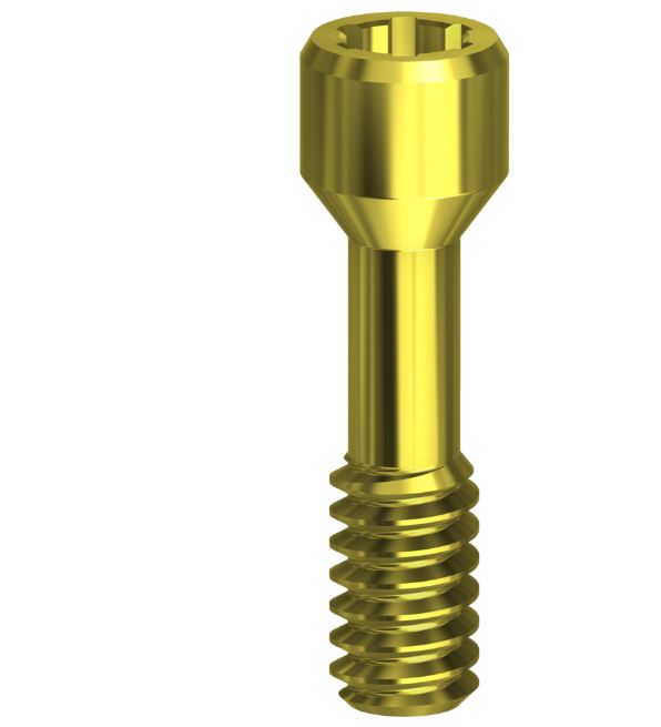 Screw UG Tin Coated Compatible With Nobel Branemark NP/3.5 Gold