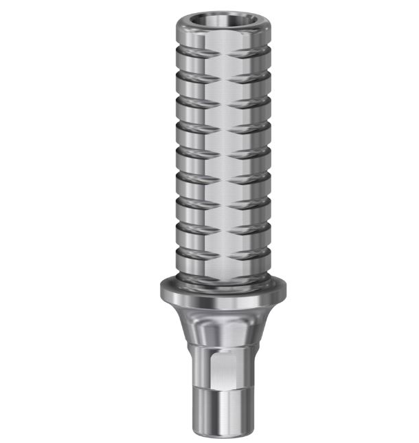 Temporary Abutment Compatible With Astra Tech Implant System On Implant With Screw Engaging RC/4.1