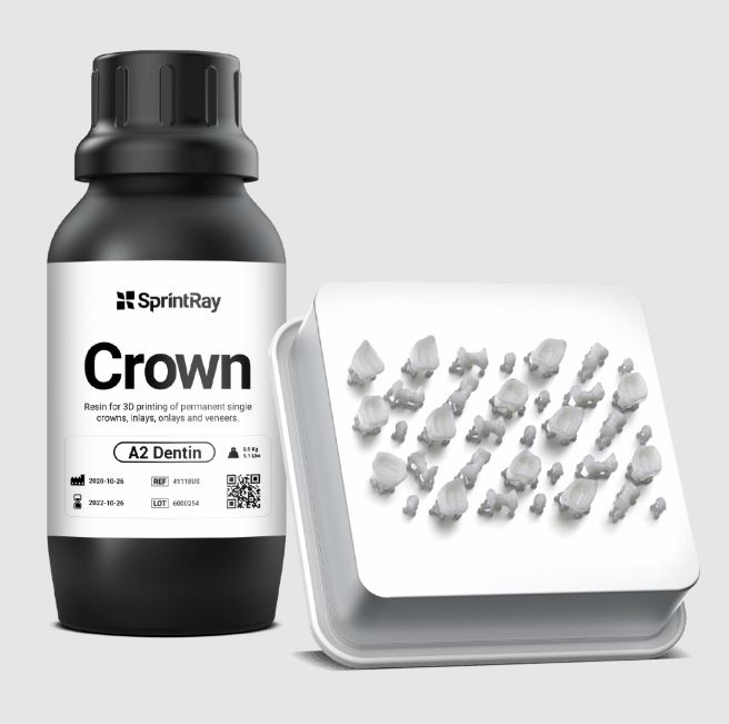 SprintRay Crown - A2 Dentin