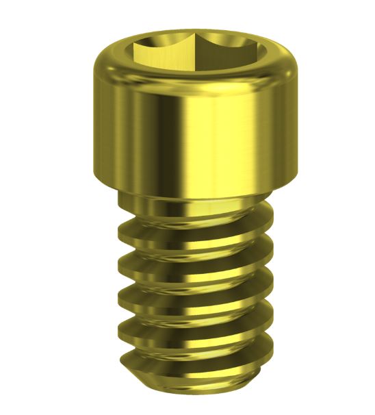 Screw Hex Tin Coated Compatible With MIS C1 NP/3.3 1.27 mm Gold