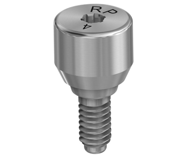 Healing Abutment Compatible With NobelActive & NobelReplace CC For Bridges RP/4.3 - 4 mm