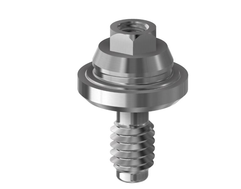 Multi-Unit Abutment Compatible With 3I Osseotite On Implant RP/4.1 - 1 mm