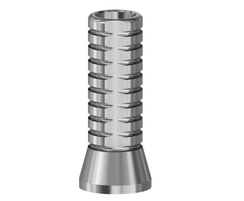 Temporary Abutment Compatible With Straumann Tissue Level & Synocta On Abutment With Screw Non Engaging RN/4.8