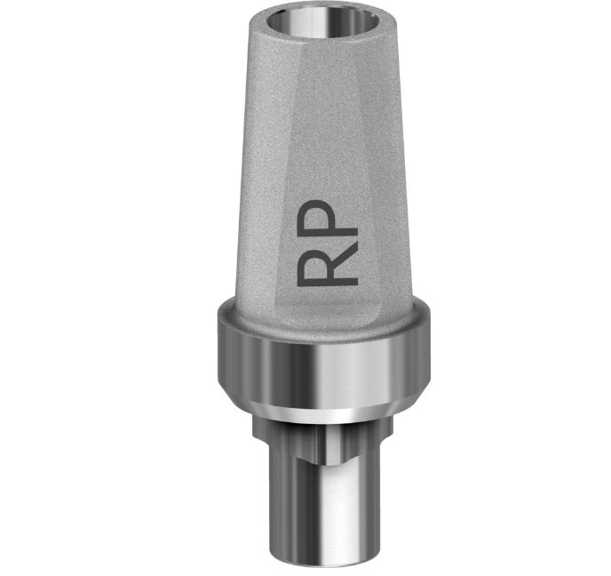 Straight Abutment Compatible With NobelReplace Select On Implant RP/4.3