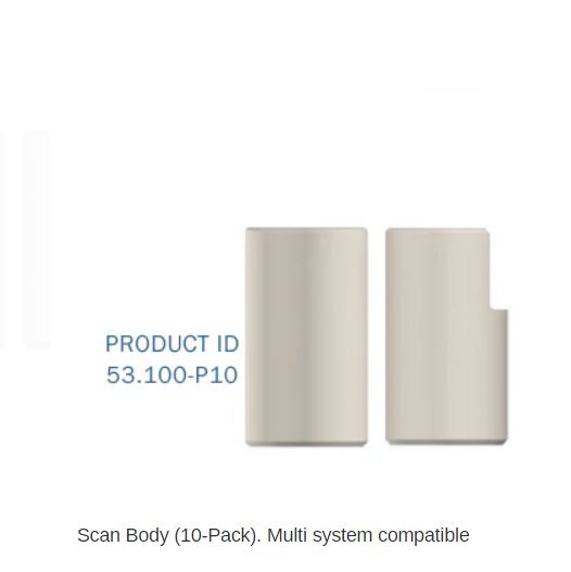 Scan Abutment On Ti Base Non Engaging Pack