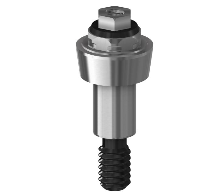 Multi-Unit Abutment Compatible With NobelReplace Select On Implant With DLC Screw Non Engaging RP/4.3 - 2 mm