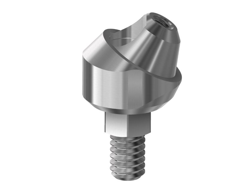 Multi-Unit Abutment Compatible With Zimmer Internal Hex 30º RP/4.5 - 3.5 mm