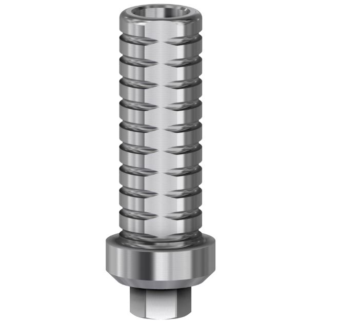 Temporary Abutment Compatible With Zimmer Internal Hex With Screw Engaging RP/4.5