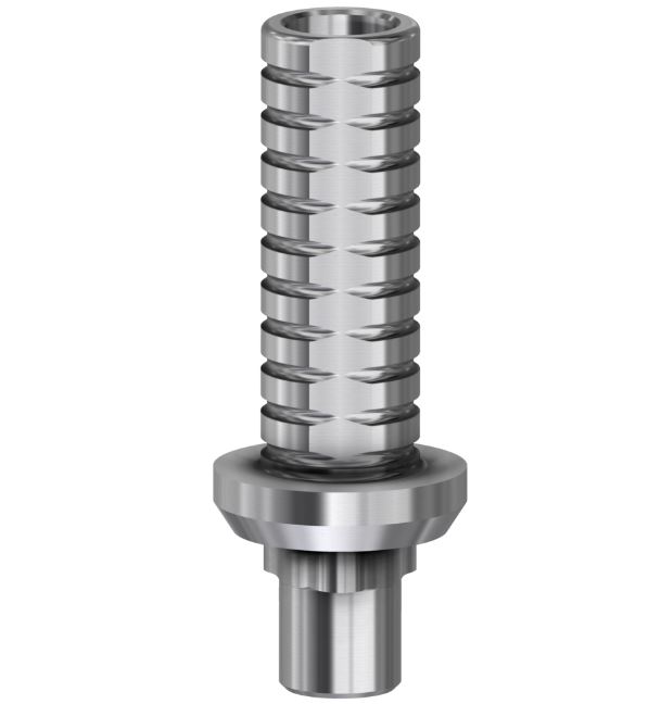 Temporary Abutment Compatible With NobelReplace Select On Implant With Screw Engaging WP/5