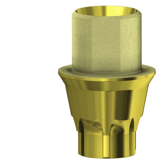 Aurum Base Compatible With Astra Tech Implant System Engaging EV 4.8 Gold