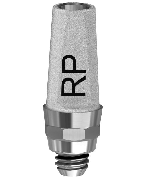 Straight Abutment Compatible With Straumann Tissue Level & Synocta On Implant RN/4.8