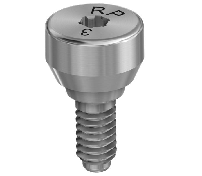 Healing Abutment Compatible With NobelActive & NobelReplace CC For Bridges RP/4.3 - 3 mm