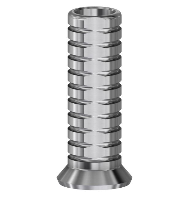 Temporary Abutment Compatible With Straumann Tissue Level & Synocta On Implant With Screw Engaging WN/6.5