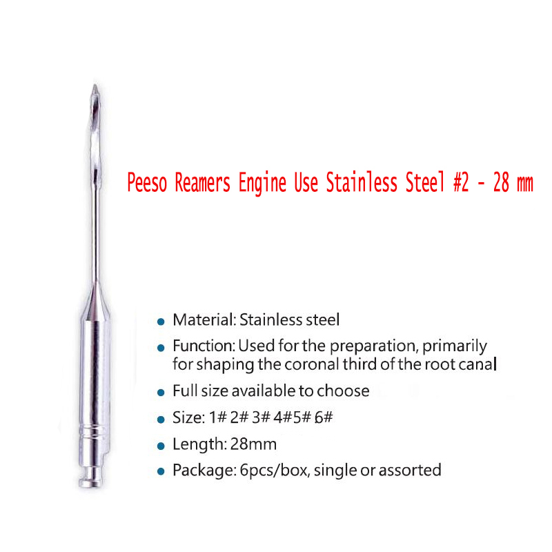 Peeso Reamers Engine Use Stainless Steel #2 - 28 mm