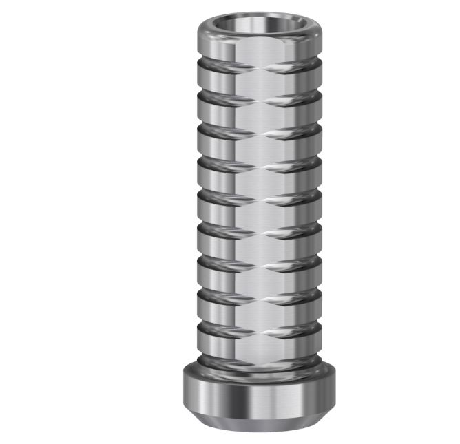 Temporary Abutment Compatible With Astra Tech Osseospeed On Uni Abutement With Screw Non Engaging 45°