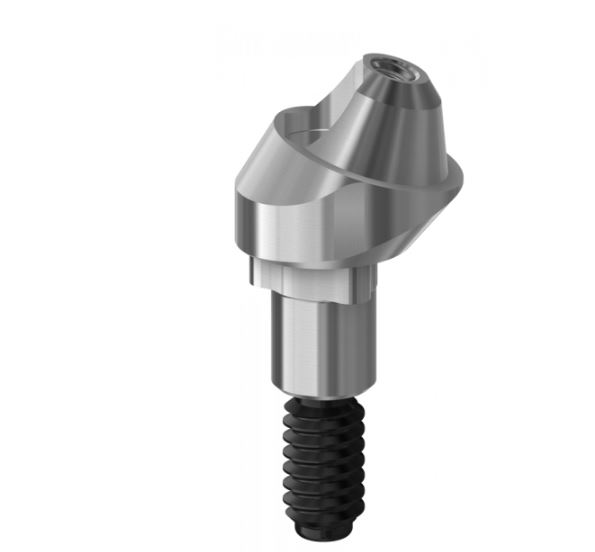 Multi-Unit Abutment Compatible With Nobel ReplaceSelect On Implant With DLC Screw Non Engaging WP/5 - 2 mm