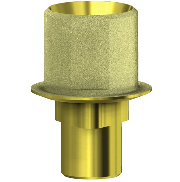 Aurum Base Compatible With NobelReplace Select Engaging NP 3.5 Gold