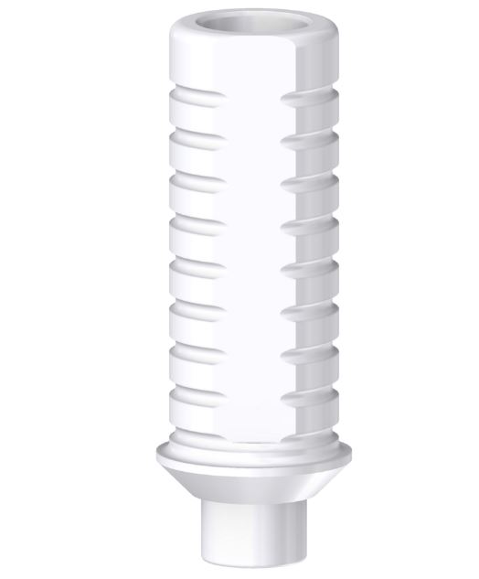 Castable Abutment Compatible With  Zimmer Internal Hex With Screw Engaging NP/3.5