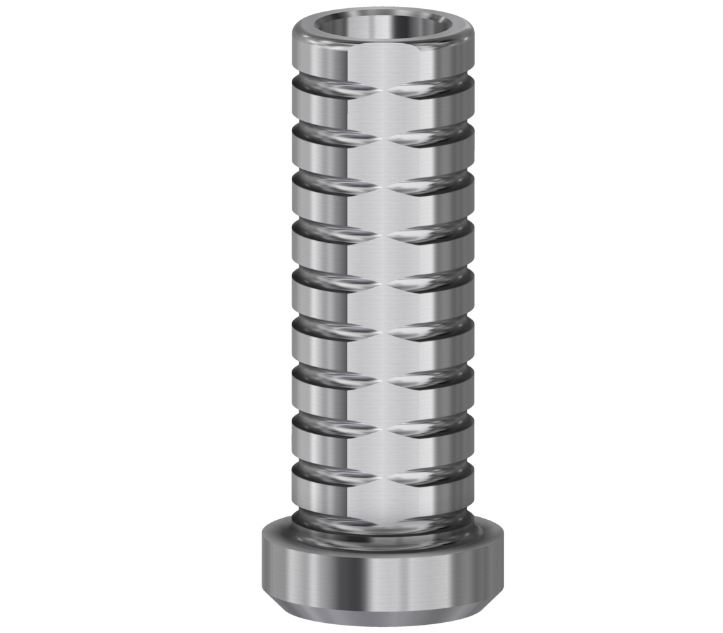 Temporary Abutment Compatible With 3i Osseotite On Implant With Screw Non Engaging RP/4.1