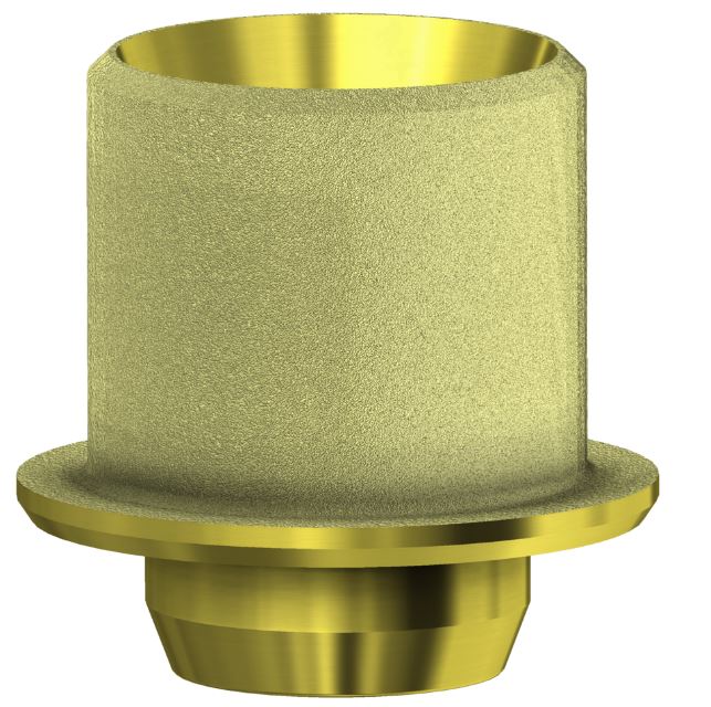 Aurum Base Compatible With NobelReplace Select RP 4.3 Gold