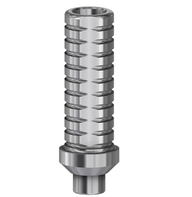 Temporary Abutment Compatible With Zimmer Internal Hex With Screw Non Engaging NP/3.5