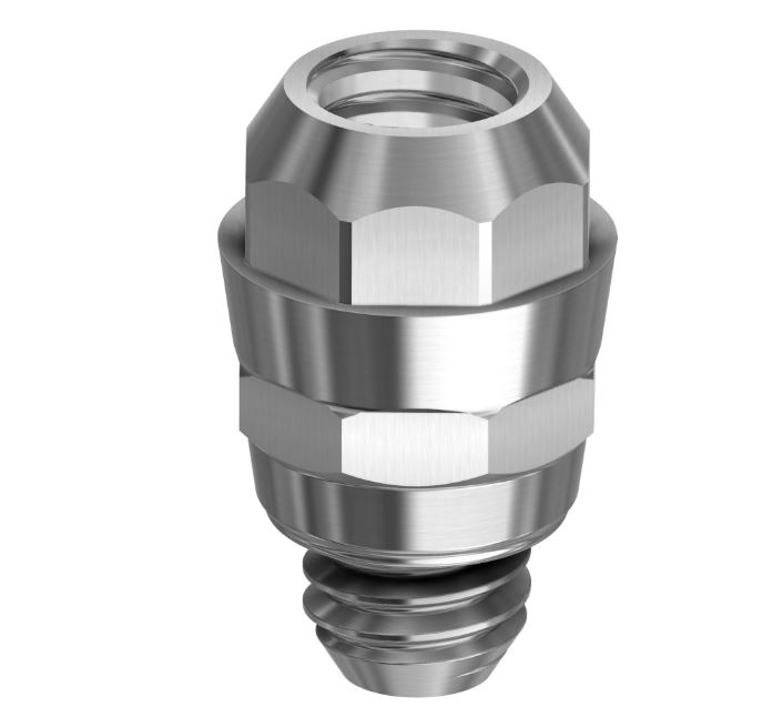 Converter Abutment Compatible With Straumann Tissue Level & Synocta Engaging RN/4.8