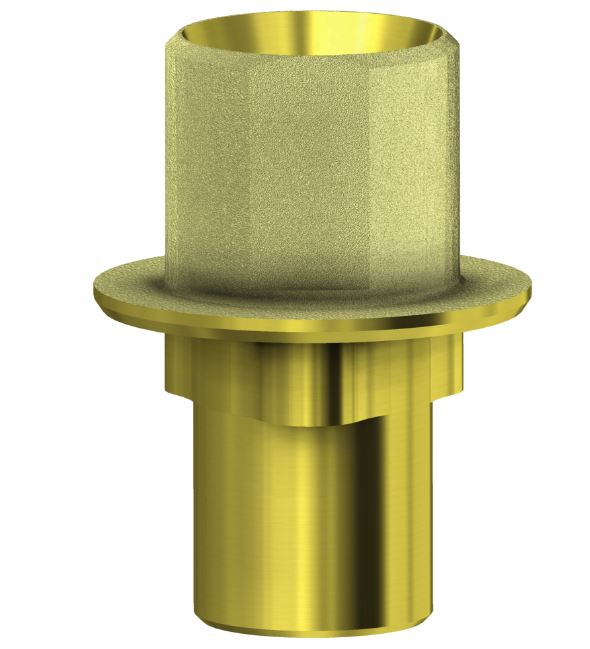 Aurum Base Compatible With NobelReplace Select Engaging WP 5.0 Gold