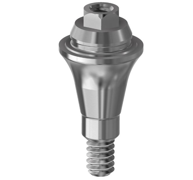 Multi-Unit Abutment Compatible With Astra Tech Implant System EV 3.6 0° 2.5 mm