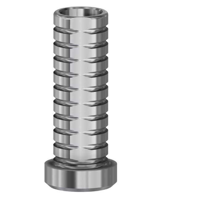 Temporary Abutment Compatible With Biohorizons External With Screw Non Engaging RP/4.2