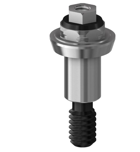 Multi-Unit Abutment Compatible With Nobel Replace Select On Implant With DLC Screw Non Engaging RP/4.1 - 1 mm