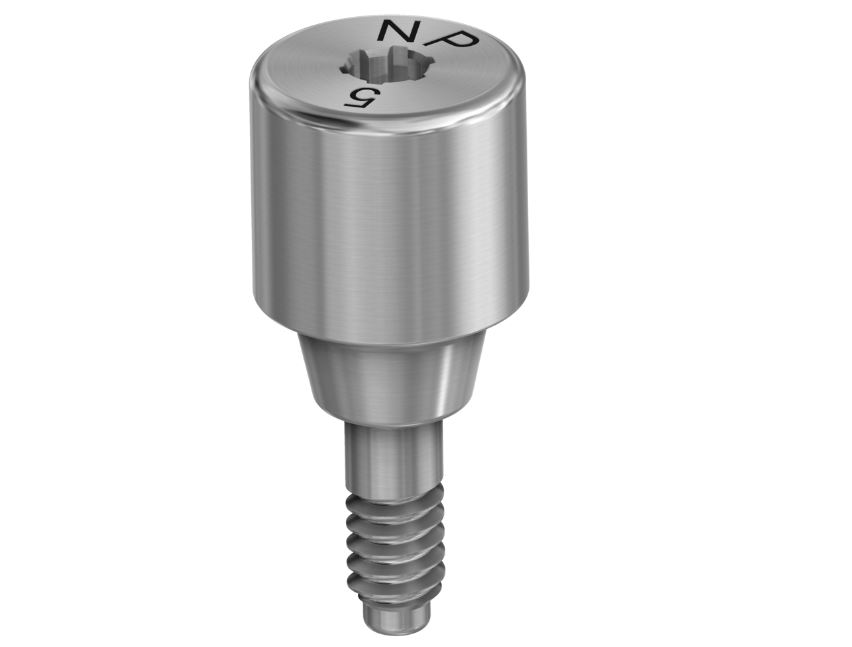 Healing Abutment Compatible With NobelActive & NobelReplace CC NP/3.5 - 5 mm