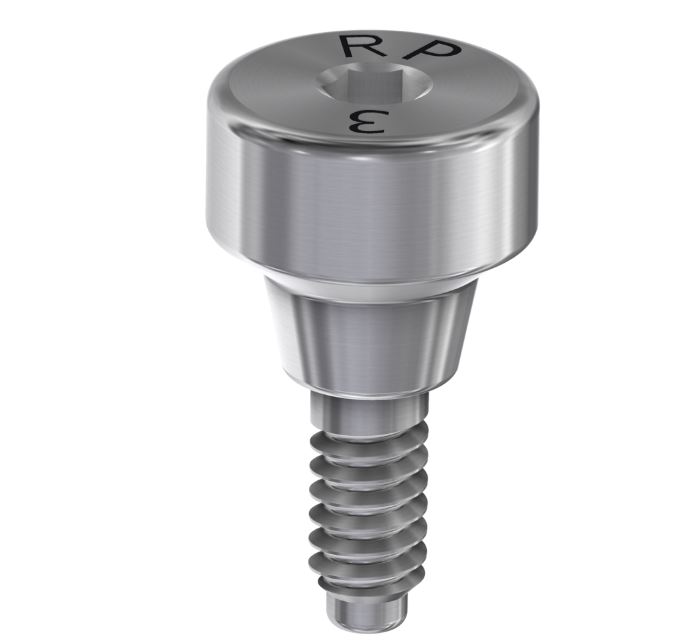 Healing Abutment Compatible With Astra Tech Osseospeed On Implant RP/3.5-4 - 3 mm