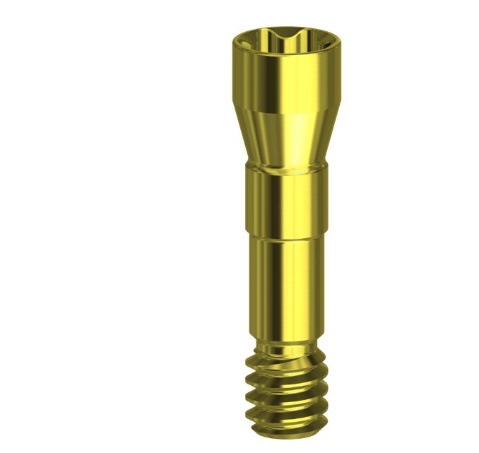 Screw Torx Tin Coated Compatible With Straumann Bone Level On Implant NC/3.3 Gold