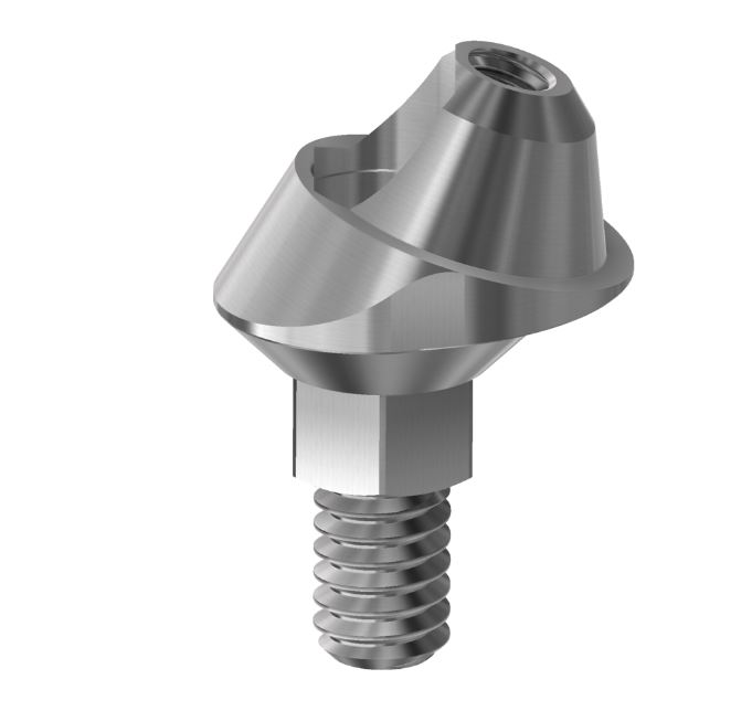 Multi-Unit Abutment Compatible With BioHorizons Internal Hex 30º NP/3.5 - 4.5 mm