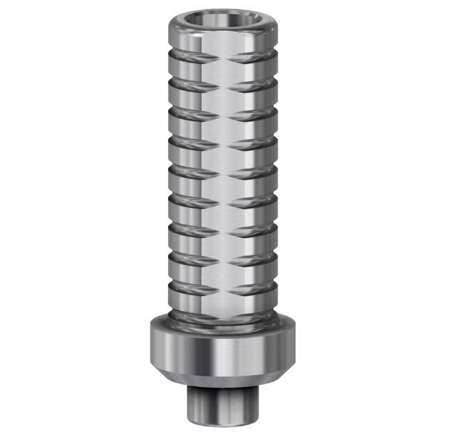 Temporary Abutment Compatible With Zimmer Internal Hex With Screw Non Engaging RP/4.5