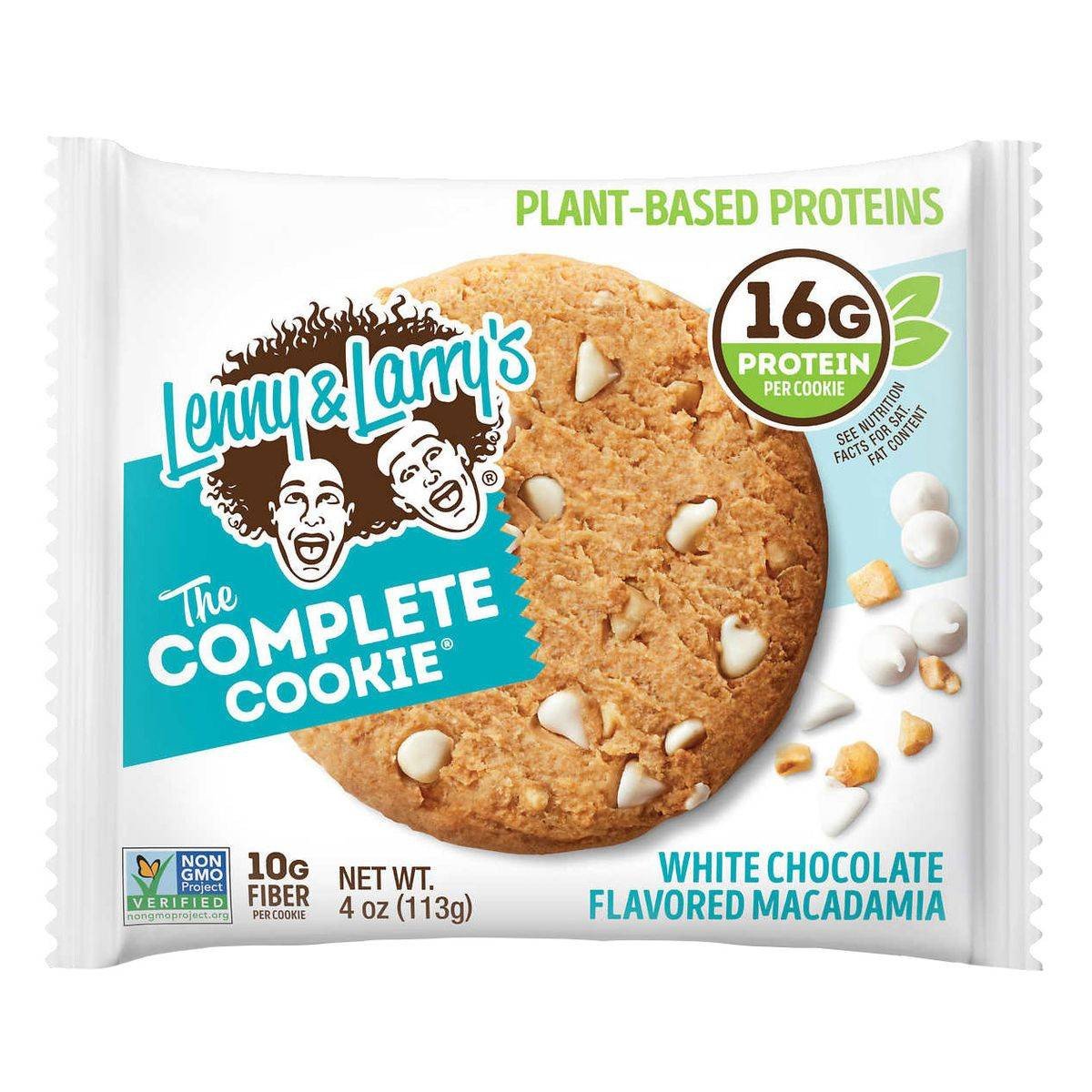 Lenny & Larrys The Complete Cookie White Chocolate Macadamia 113g