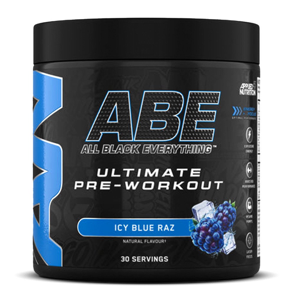 AN ABE ULTIMATE PRE-WORKOUT ICY BLUE RAZ 30SERV