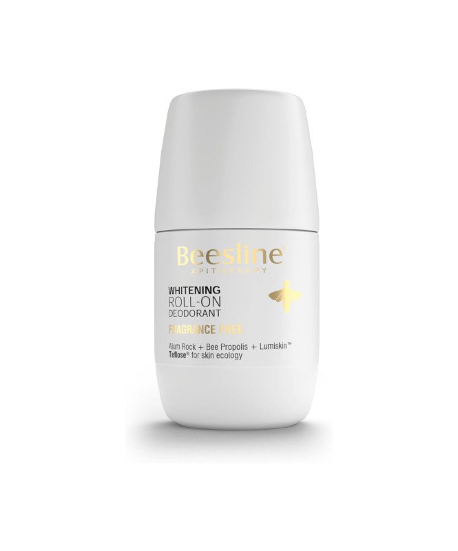 Beesline Deodorant Roll On Whitening Fragrance Free 50ml