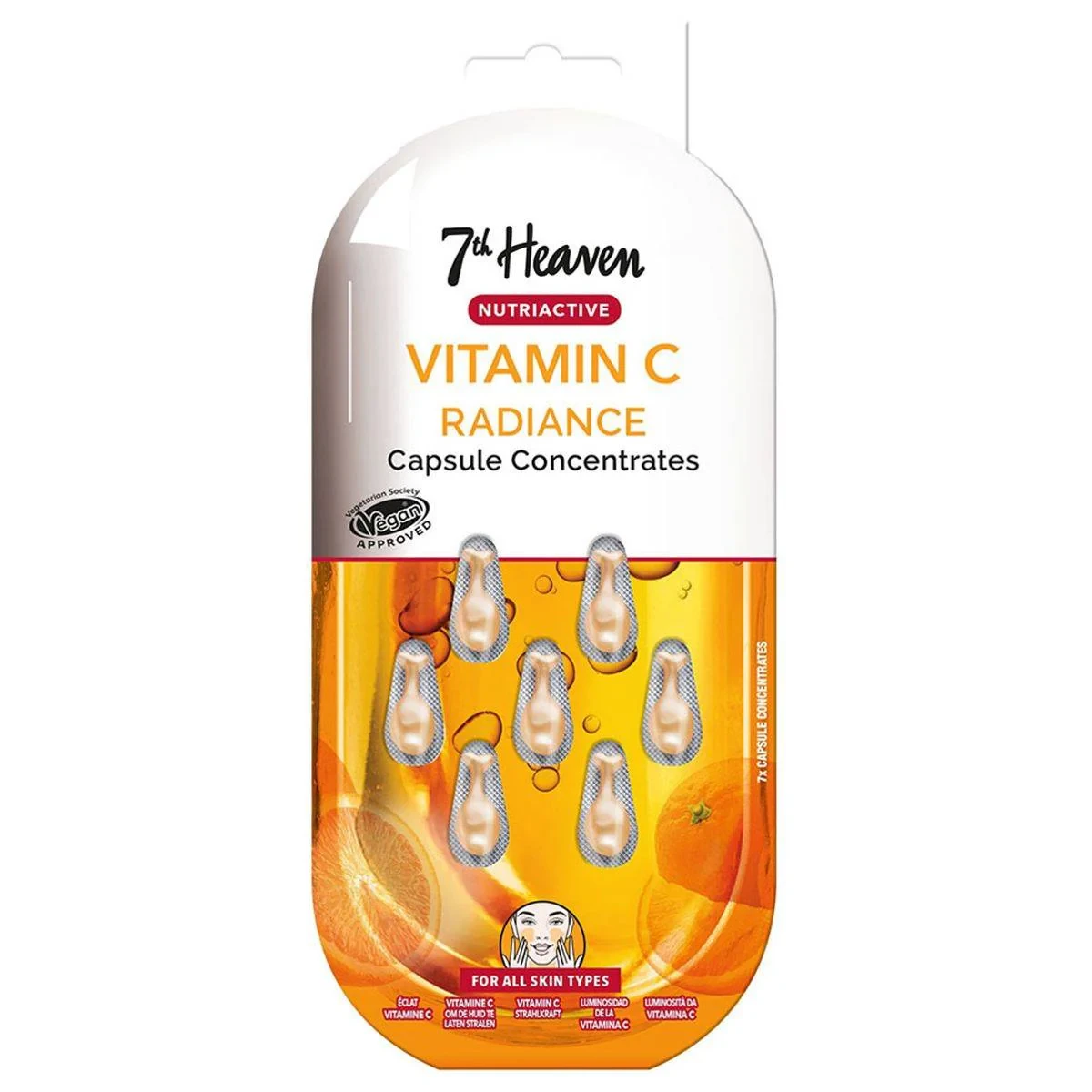 7th Heaven Nutriactive Vitamin C Radiance Capsule Concentrates