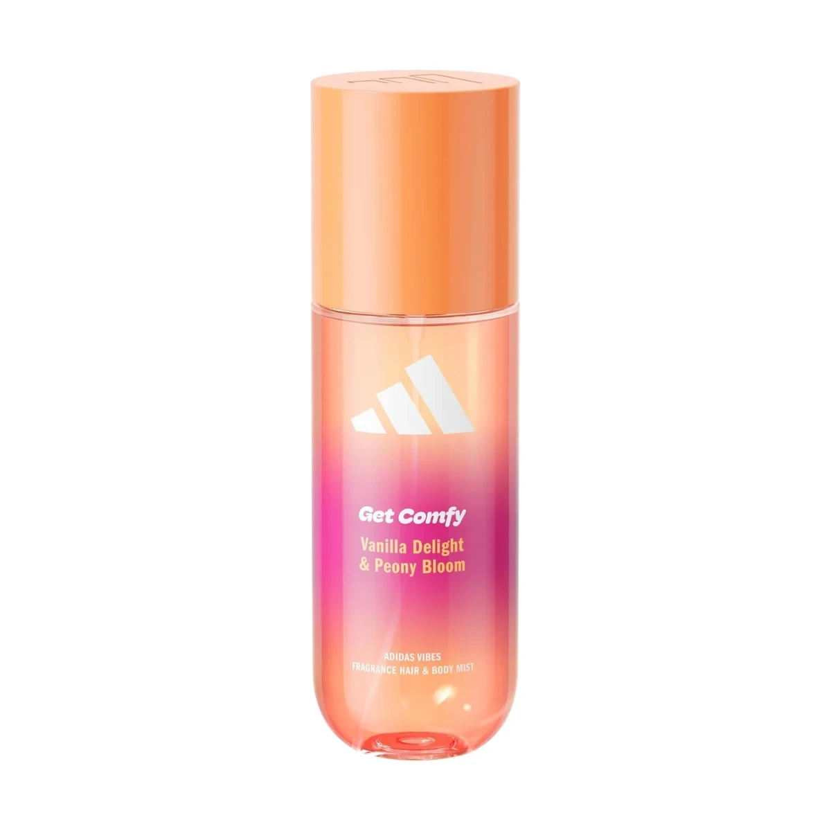 Adidas Vibes Get Comfy Hair & Body Mist Vanilla Delight & Peony Bloom 236ml