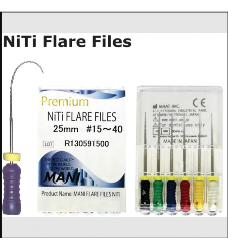 FLARE FILES NITI 25MM