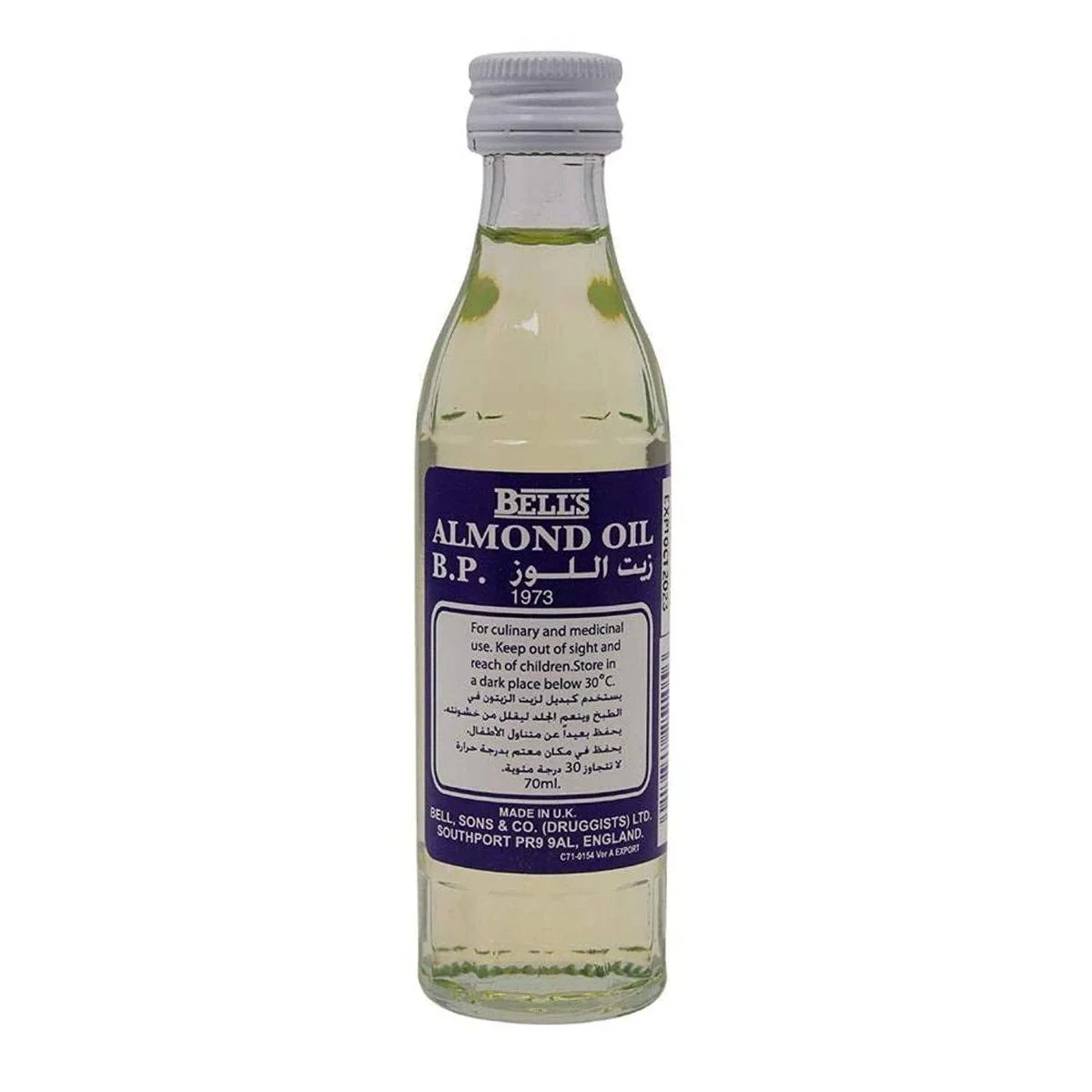 Bells Almond Oil B.P 70ml