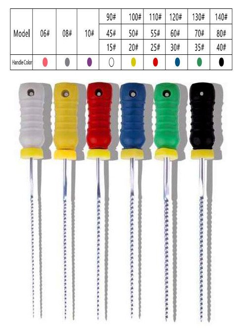 K-Files Stainless Steel #15-40 - 31 mm
