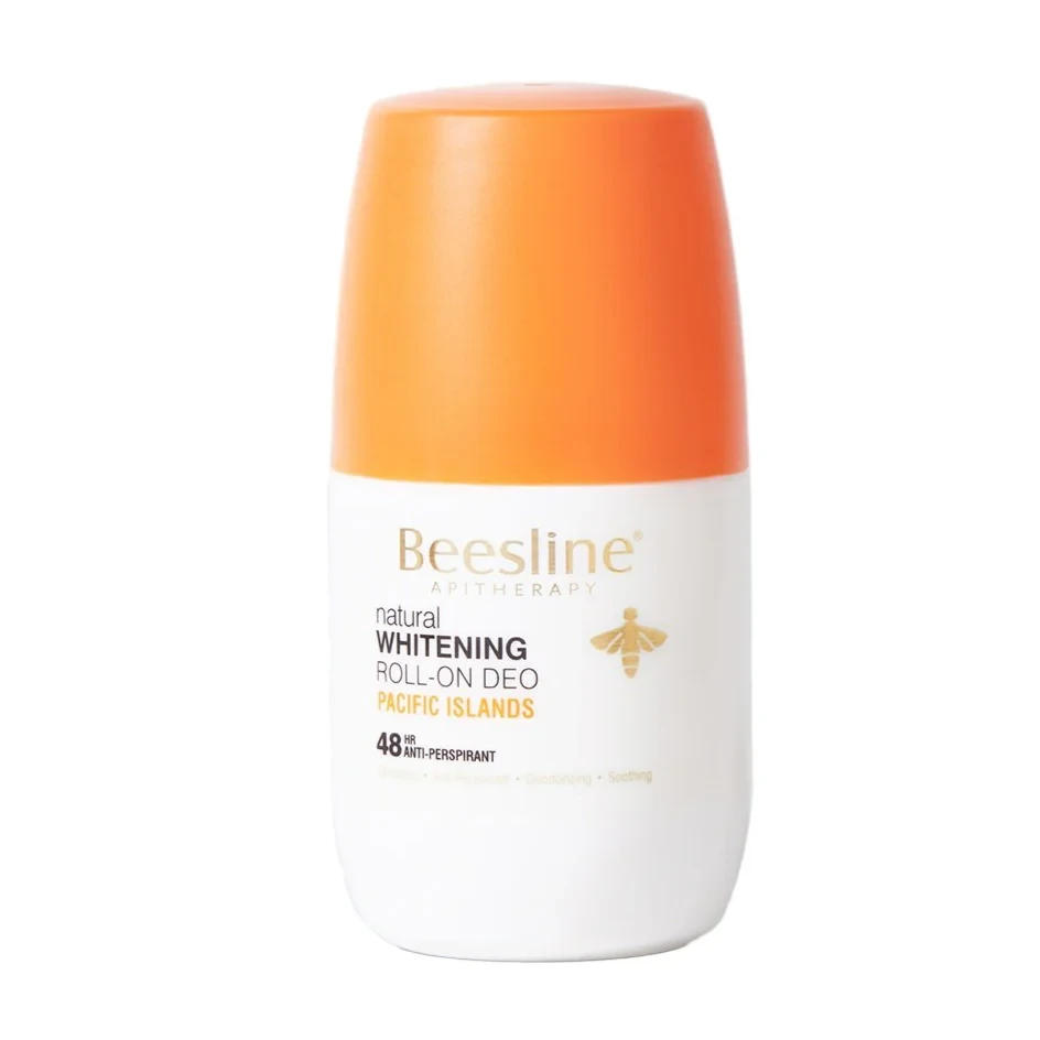 Beesline Deodorant Roll On Whitening Fragranced Pacific Islands 50ml