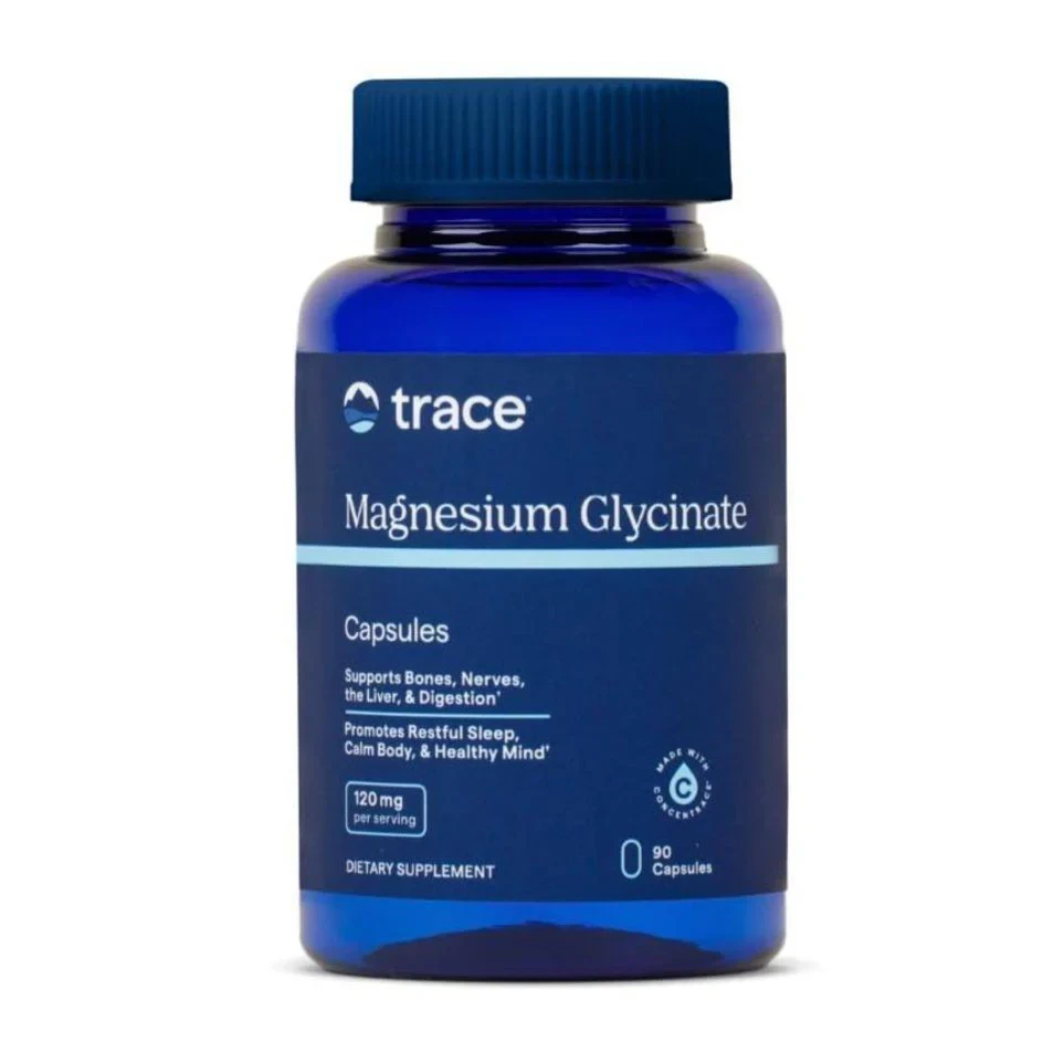 Trace Minerals Magnesium Glycinate 120mg 90 Capsules